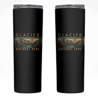 Glacier National Park Skinny Tumbler Montana Wildlife Nature Lover
