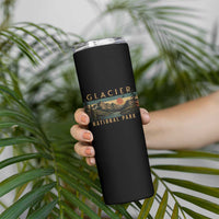 Glacier National Park Skinny Tumbler Montana Wildlife Nature Lover