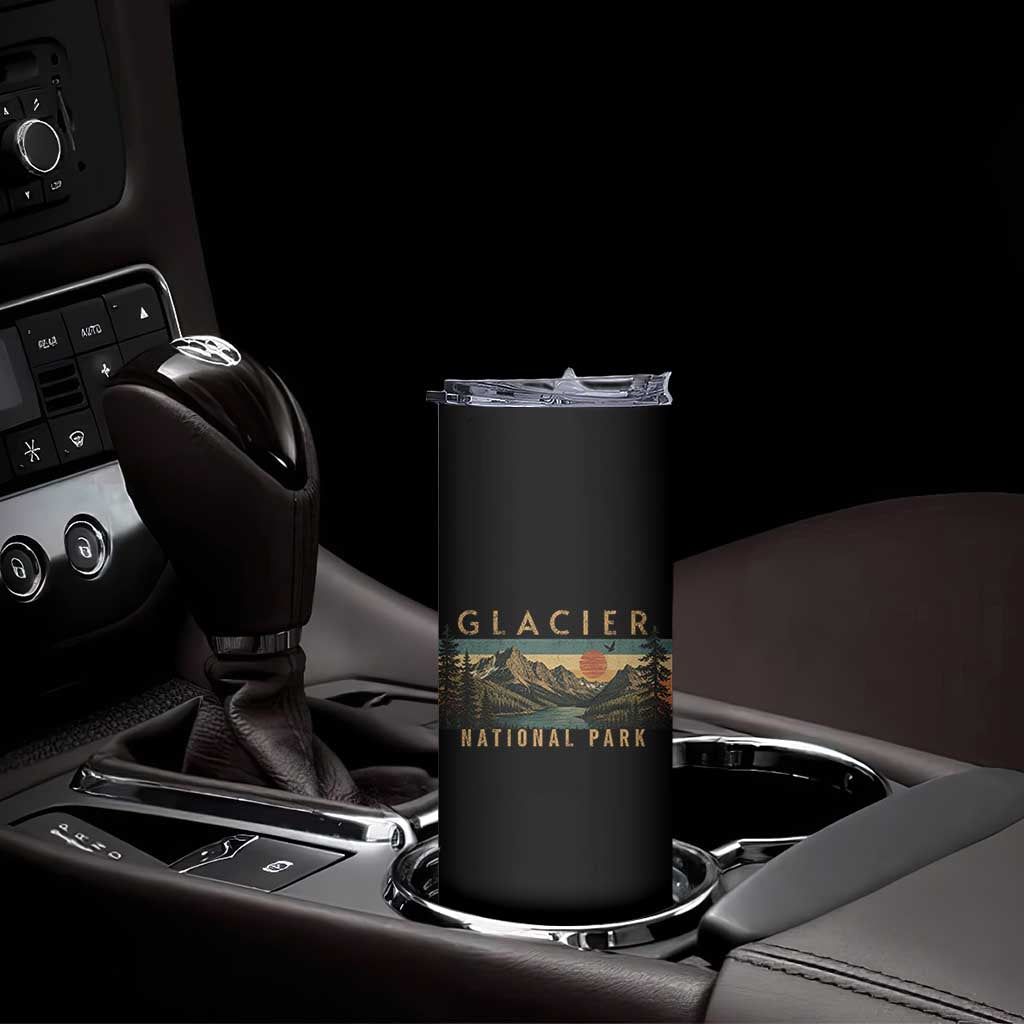 Glacier National Park Skinny Tumbler Montana Wildlife Nature Lover