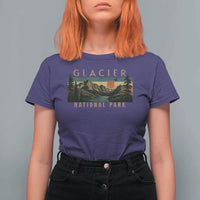 Glacier National Park T Shirt For Women Montana Wildlife Nature Lover