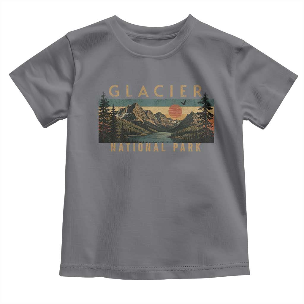 Glacier National Park Toddler T Shirt Montana Wildlife Nature Lover