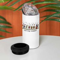 Sad Bug Summer Funny Insect Inspired Indie Aesthetic 4 in 1 Can Cooler Tumbler Folk Pop Music Bugs Lover