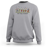Sad Bug Summer Funny Insect Inspired Indie Aesthetic Sweatshirt Folk Pop Music Bugs Lover