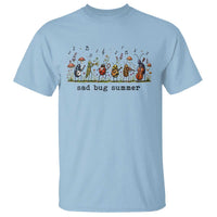 Sad Bug Summer Funny Insect Inspired Indie Aesthetic T Shirt Folk Pop Music Bugs Lover