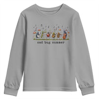 Sad Bug Summer Funny Insect Inspired Indie Aesthetic Youth Sweatshirt Folk Pop Music Bugs Lover