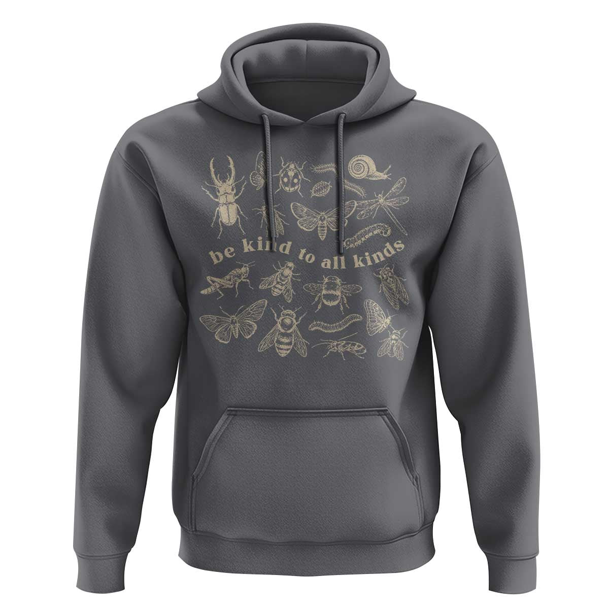 Be Kind To All Kinds Bugs Entomologist Insect Lover Hoodie