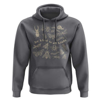 Be Kind To All Kinds Bugs Entomologist Insect Lover Hoodie