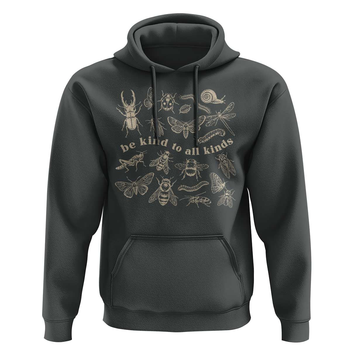 Be Kind To All Kinds Bugs Entomologist Insect Lover Hoodie