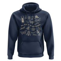 Be Kind To All Kinds Bugs Entomologist Insect Lover Hoodie