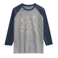 Be Kind To All Kinds Bugs Entomologist Insect Lover Raglan Shirt