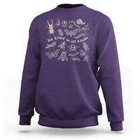 Be Kind To All Kinds Bugs Entomologist Insect Lover Sweatshirt