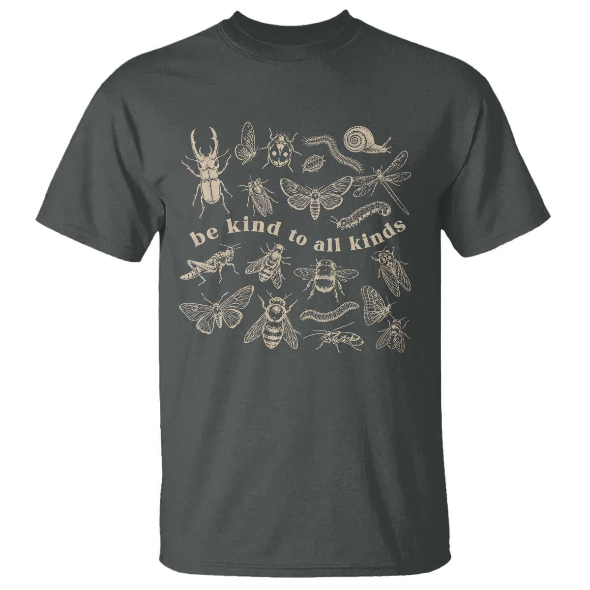 Be Kind To All Kinds Bugs Entomologist Insect Lover T Shirt