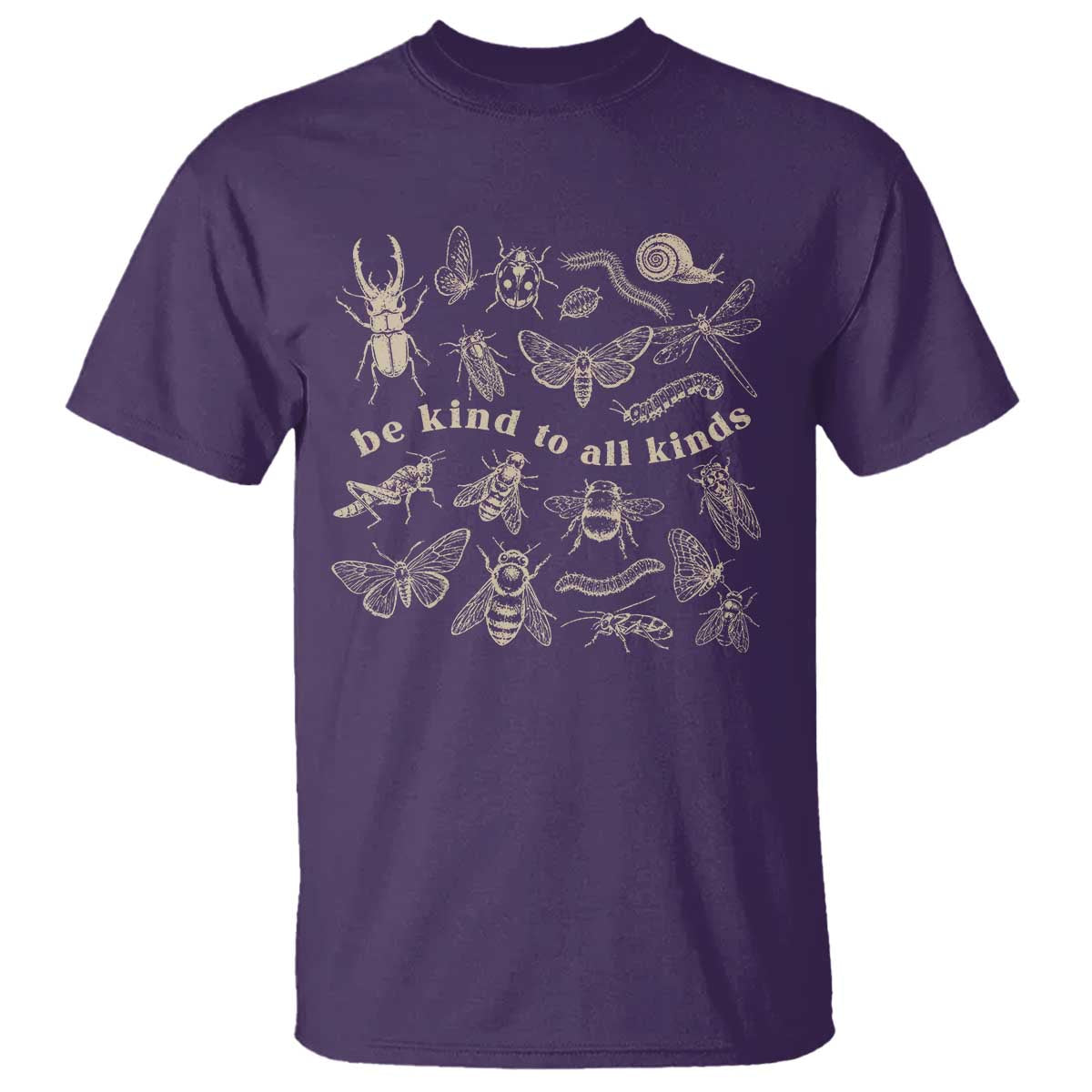 Be Kind To All Kinds Bugs Entomologist Insect Lover T Shirt