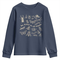 Be Kind To All Kinds Bugs Entomologist Insect Lover Youth Sweatshirt