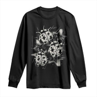 Ladybug Y2k Grunge 2000s Alt 90s Vintage Star Dots Teen Long Sleeve Shirt