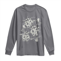 Ladybug Y2k Grunge 2000s Alt 90s Vintage Star Dots Teen Long Sleeve Shirt
