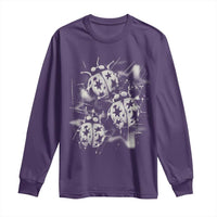 Ladybug Y2k Grunge 2000s Alt 90s Vintage Star Dots Teen Long Sleeve Shirt