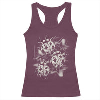 Ladybug Y2k Grunge 2000s Alt 90s Vintage Star Dots Teen Racerback Tank Top