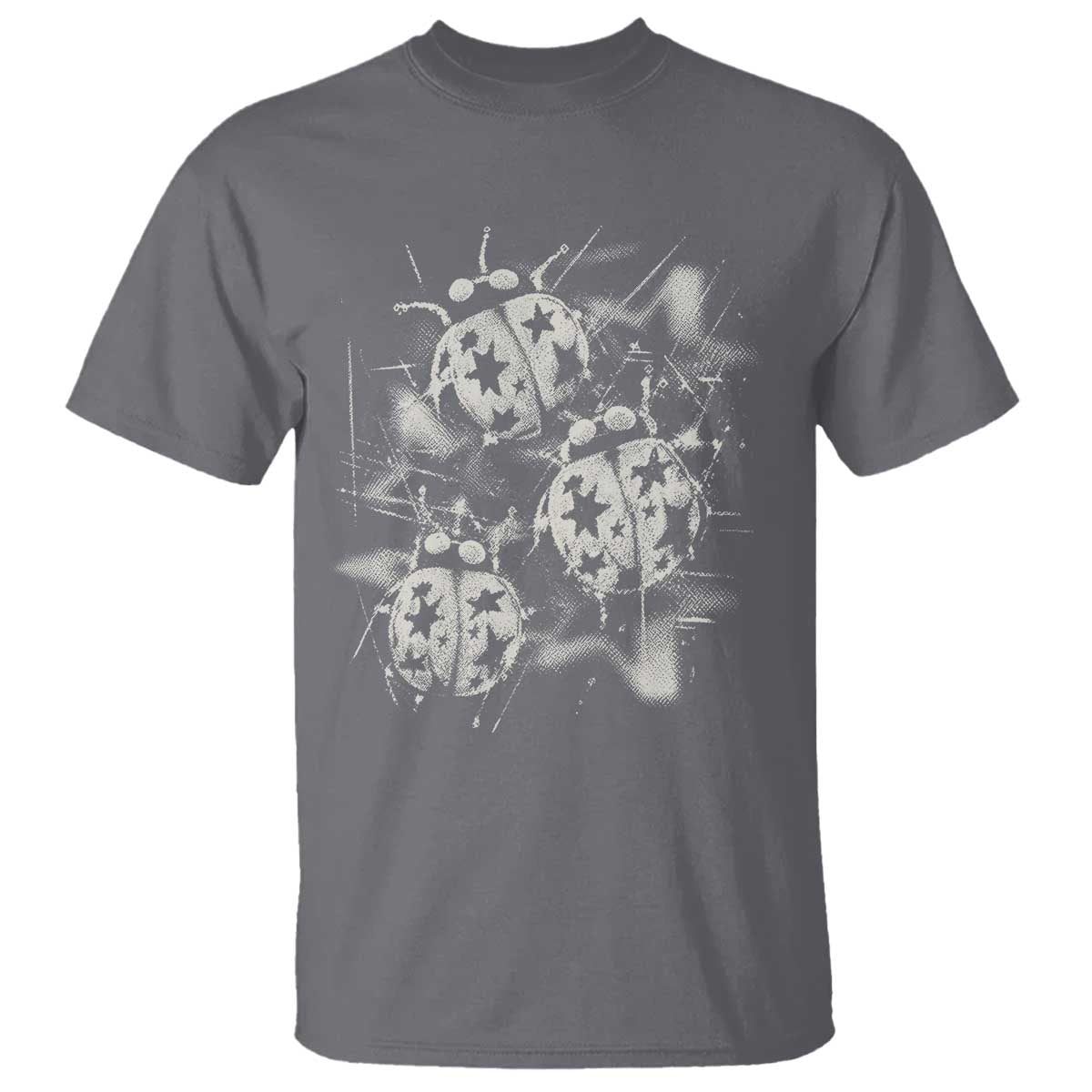 Ladybug Y2k Grunge 2000s Alt 90s Vintage Star Dots Teen T Shirt