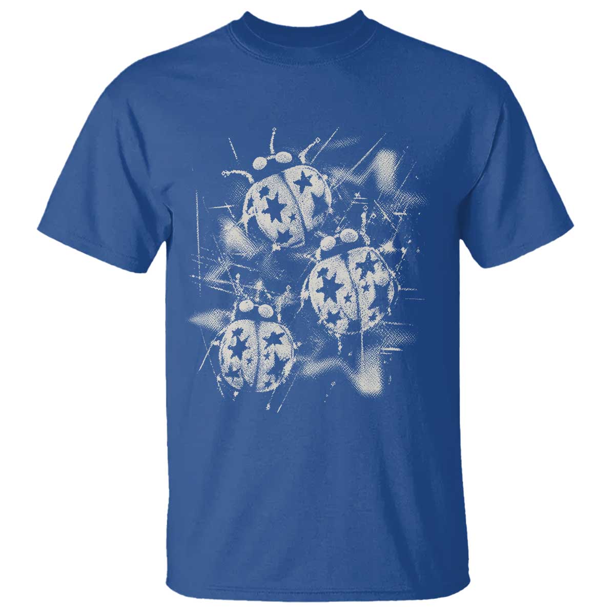 Ladybug Y2k Grunge 2000s Alt 90s Vintage Star Dots Teen T Shirt