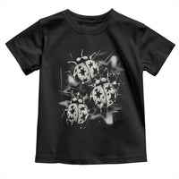 Ladybug Y2k Grunge 2000s Alt 90s Vintage Star Dots Teen Toddler T Shirt