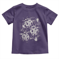 Ladybug Y2k Grunge 2000s Alt 90s Vintage Star Dots Teen Toddler T Shirt