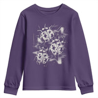 Ladybug Y2k Grunge 2000s Alt 90s Vintage Star Dots Teen Youth Sweatshirt