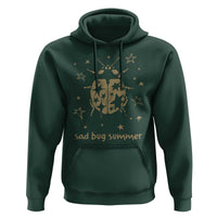 Sad Bug Summer Y2k Ladybug Grunge 2000s Vintage Hoodie Folk Music Bugs Lover