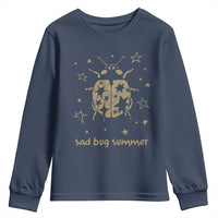 Sad Bug Summer Y2k Ladybug Grunge 2000s Vintage Youth Sweatshirt Folk Music Bugs Lover