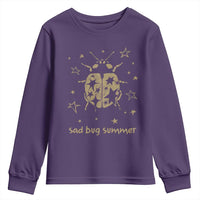 Sad Bug Summer Y2k Ladybug Grunge 2000s Vintage Youth Sweatshirt Folk Music Bugs Lover