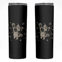 90s Y2k Cat Jumping Stars 2000s Grunge Vintage Graphic Skinny Tumbler