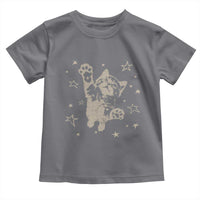 90s Y2k Cat Jumping Stars 2000s Grunge Vintage Graphic Toddler T Shirt