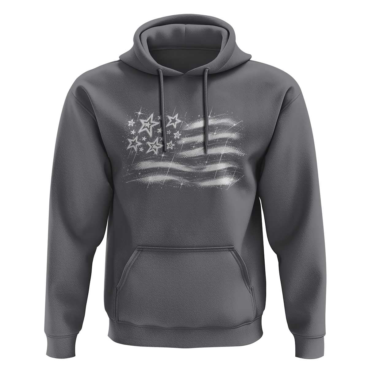 Y2k American Flag 90s 2000s Grunge Vintage Graphic Hoodie