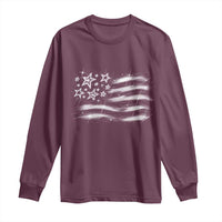 Y2k American Flag 90s 2000s Grunge Vintage Graphic Long Sleeve Shirt