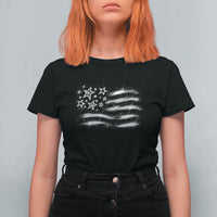 Y2k American Flag 90s 2000s Grunge Vintage Graphic T Shirt For Women