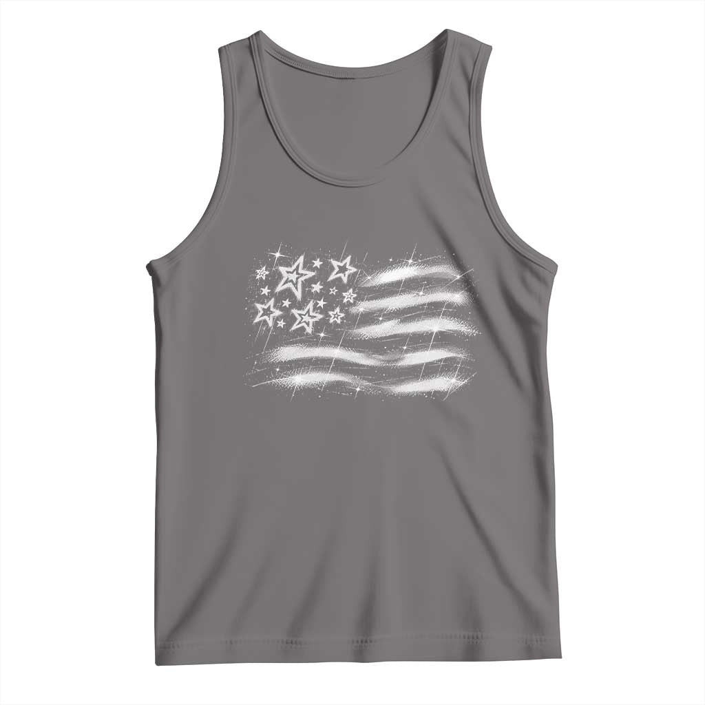 Y2k American Flag 90s 2000s Grunge Vintage Graphic Tank Top