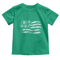 Y2k American Flag 90s 2000s Grunge Vintage Graphic Toddler T Shirt