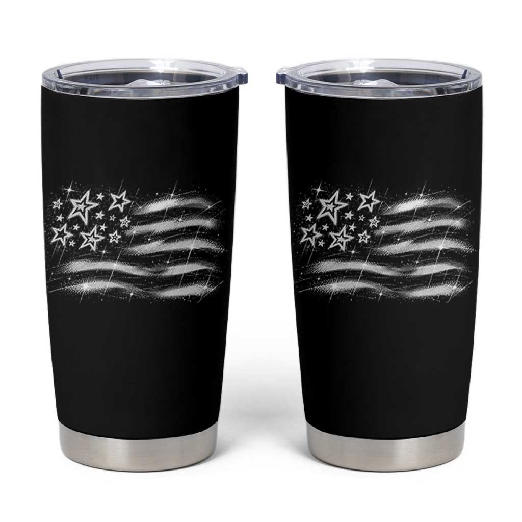 Y2k American Flag 90s 2000s Grunge Vintage Graphic Tumbler Cup