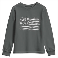 Y2k American Flag 90s 2000s Grunge Vintage Graphic Youth Sweatshirt