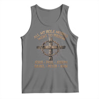 All My Role Models Went To Prison Jesus Tank Top Funny Christian Paul Joseph Daniel Peter John