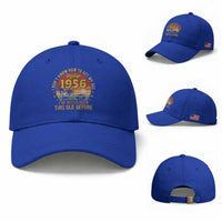 70th Birthday Vintage 1956 Baseball Cap I Dont Know How To Act My Age Ive Never Been This Old Before