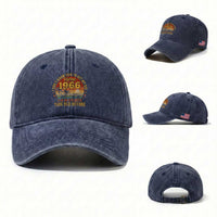 60th Birthday Vintage 1966 Washed Cotton Baseball Cap I Dont Know How To Act My Age Ive Never Been This Old Before