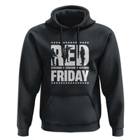 Red Friday Hoodie RED Remember Everyone Deployed Military Star