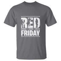 Red Friday T Shirt RED Remember Everyone Deployed Military Star - Wonder Print Shop