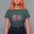 Breast Cancer Awareness T Shirt For Women Breast Cancer Is A Journey I Never Planned Or Asked For But I Choose To Love Life Floral Lion - Wonder Print Shop