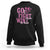 Breast Cancer Awareness Sweatshirt Go Pink Fight Cancer Win The Battle Pink Ribbon Butterfly - Wonder Print Shop