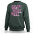 Breast Cancer Awareness Sweatshirt Go Pink Fight Cancer Win The Battle Pink Ribbon Butterfly - Wonder Print Shop