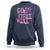 Breast Cancer Awareness Sweatshirt Go Pink Fight Cancer Win The Battle Pink Ribbon Butterfly - Wonder Print Shop