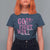 Breast Cancer Awareness T Shirt For Women Go Pink Fight Cancer Win The Battle Pink Ribbon Butterfly - Wonder Print Shop