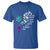 Suicide Prevention Awareness T Shirt Through Every Dark Night There Is A Brighter Day Semicolon Sun Feathers - Wonder Print Shop